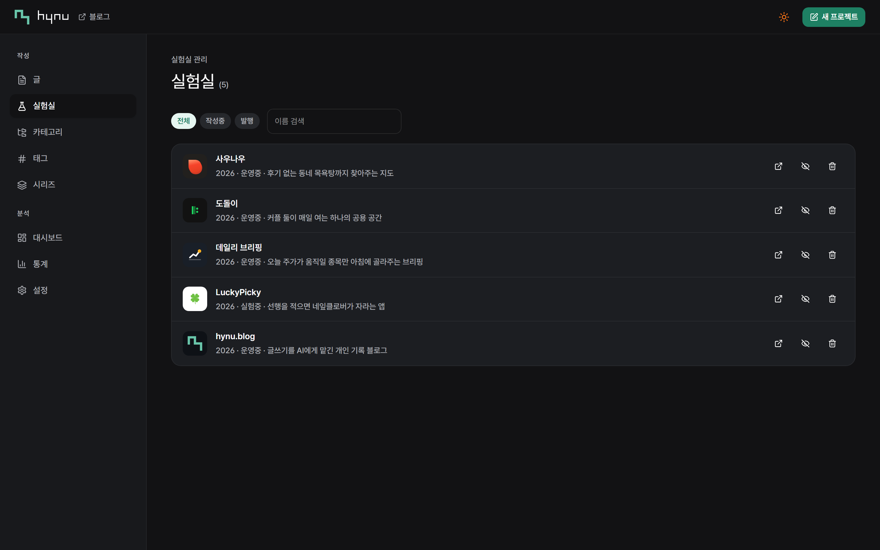 실험실 관리